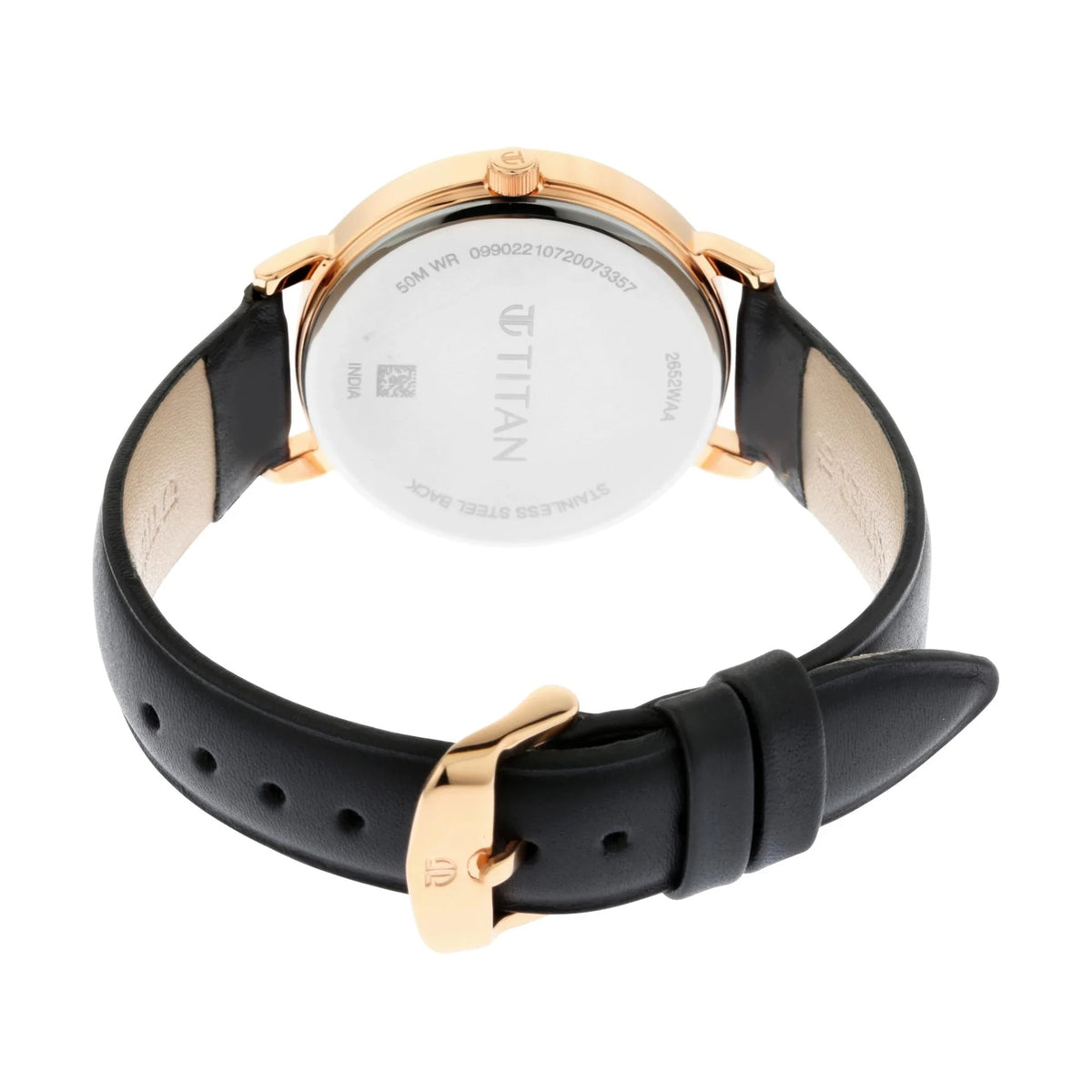 Titan Workwear Black Dial watch for Women 2652WL01