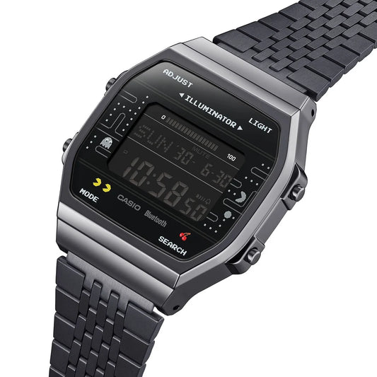 ساعة كاسيو إصدار محدود بالتعاون مع باك-مان ABL-100WEPC-1BDR