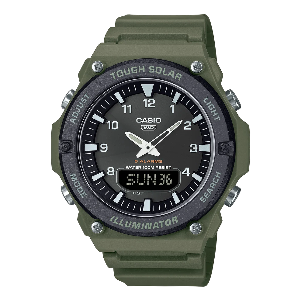 CASIO ANALOG-DIGITAL MEN WATCH AQ-S820W-3BVDF