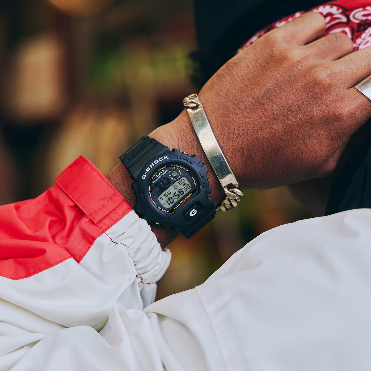 G-Shock Iconic Styles With Origin Colour Recreated Men Watch DW-6900RL-1DR