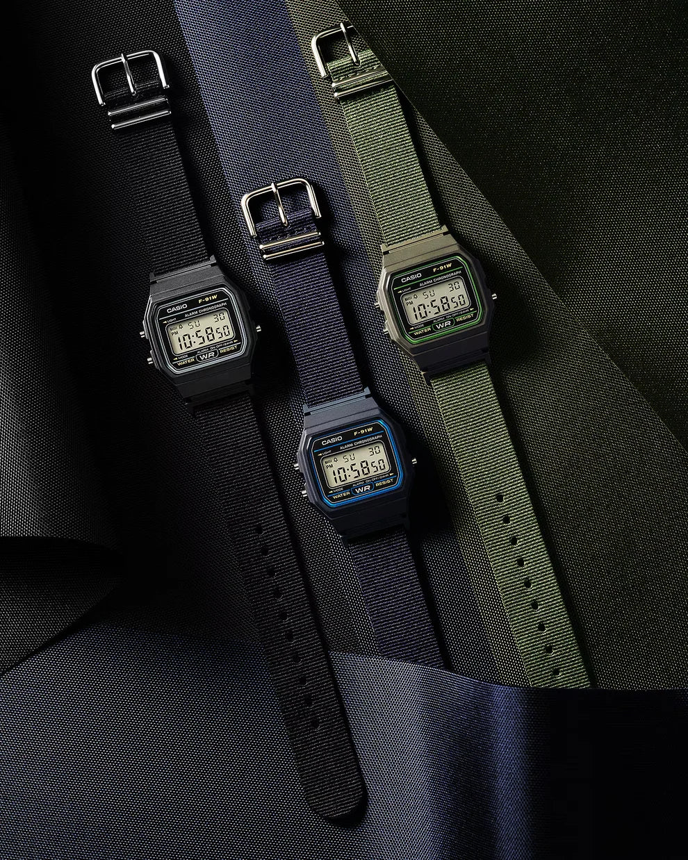 CASIO Unisex Digital Watch F-91WF-3ADF