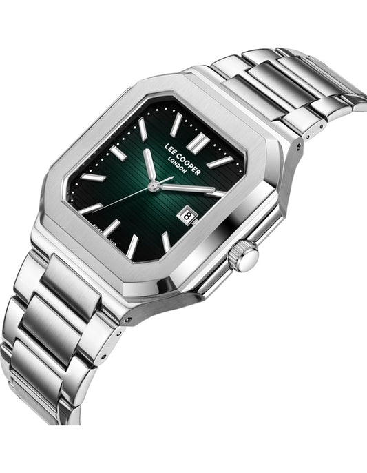 LEE COOPER Men's Analog DARK GREEN Dial Watch LC08269.370