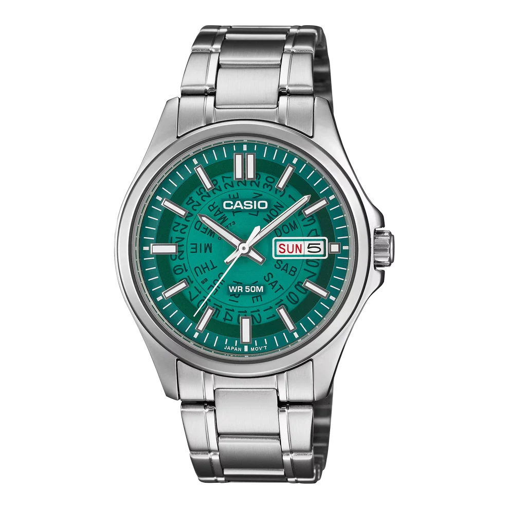 CASIO Men Watch MTP-E740-3AVDF