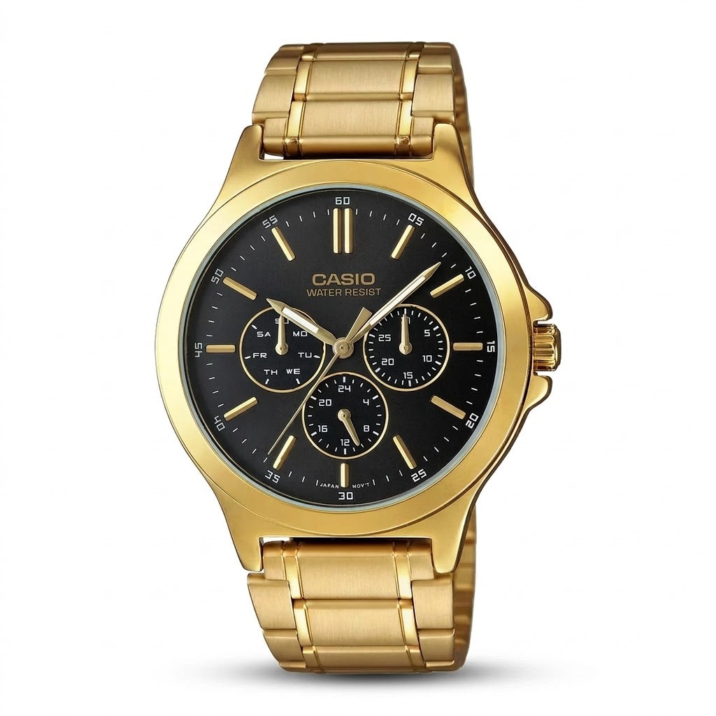 CASIO ANALOG MENS WATCH MTP-V300G-1AUDF
