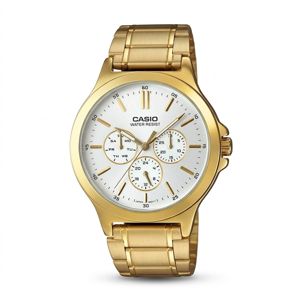 CASIO ANALOG MENS WATCH MTP-V300G-7AUDF
