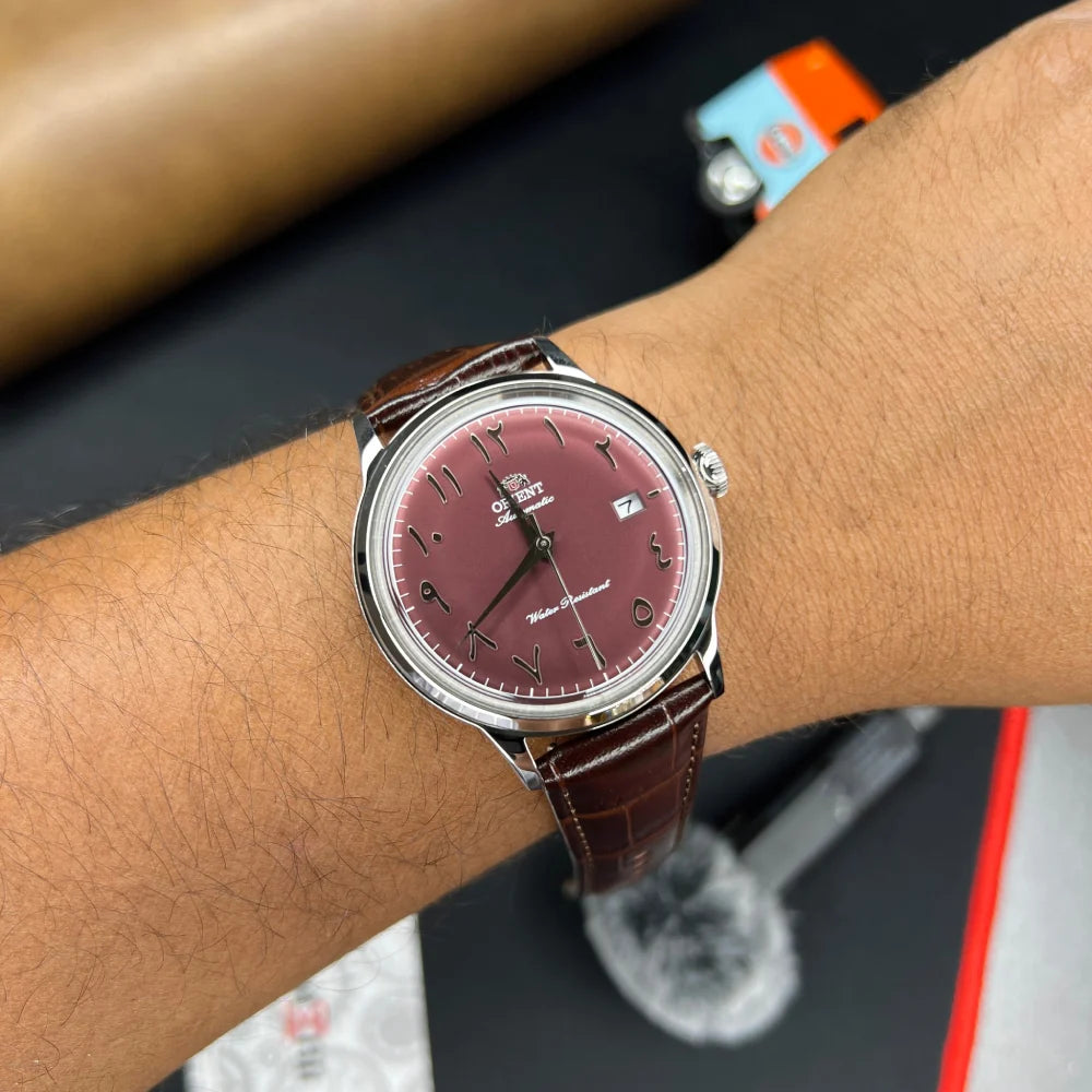 ORIENT CLASSIC BAMBINO AUTOMATIC GENTS WATCH ARABIC NUMERALS RA-AC0037R30B