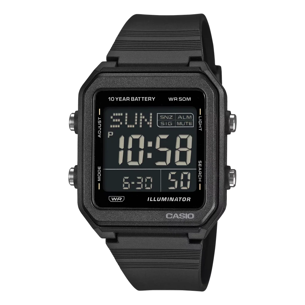 CASIO DIGITAL MEN'S WATCH W-221H-1BVDF