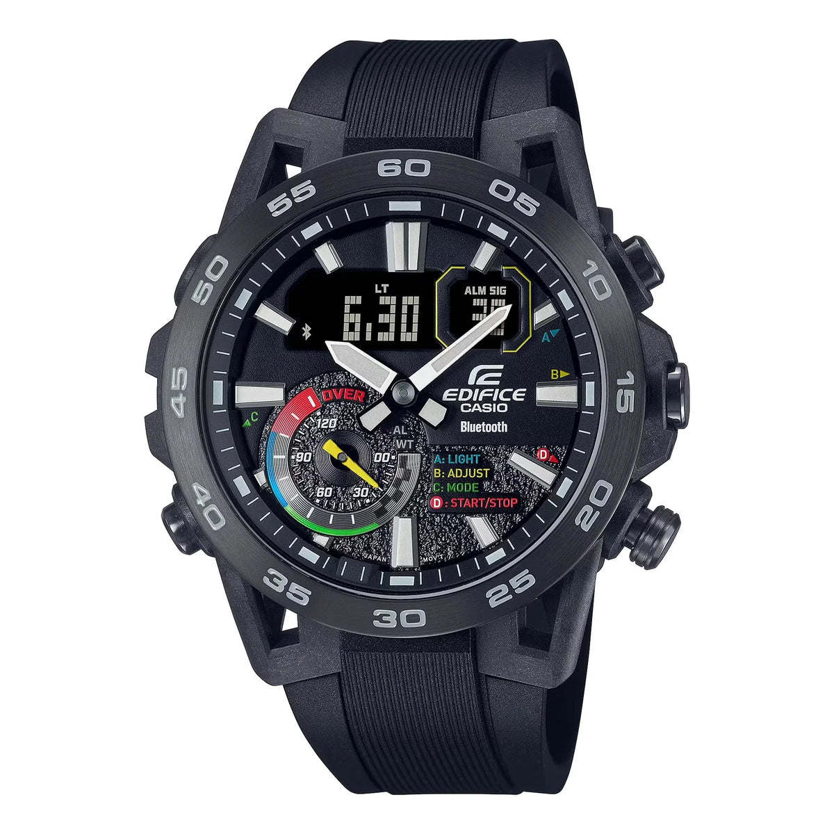 Casio Edifice Men's Analog Digital Quartz Watch ECB-40MP-1ADF