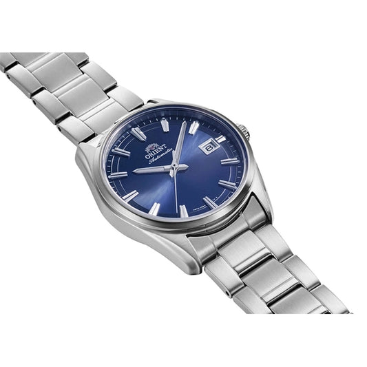 ORIENT STRETTO AUTOMATIC BLUE DIAL WATCH RA-AC0R02L