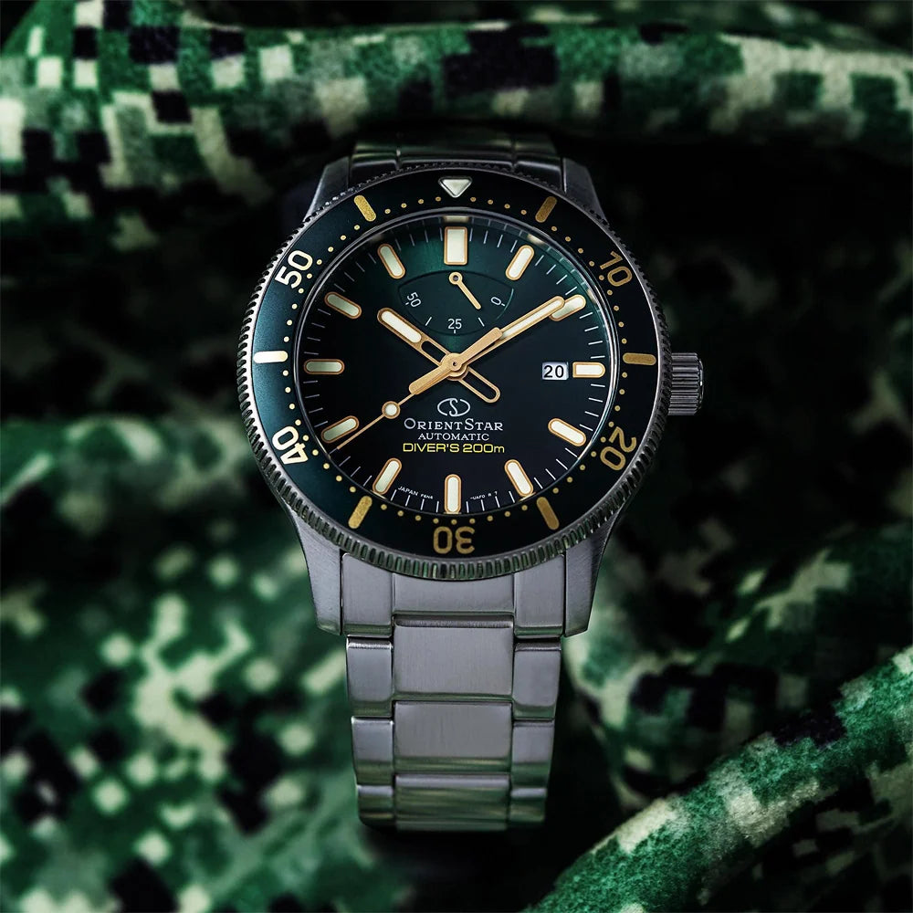 Orient Star Green Dial Automatic Watch RE-AU0307E