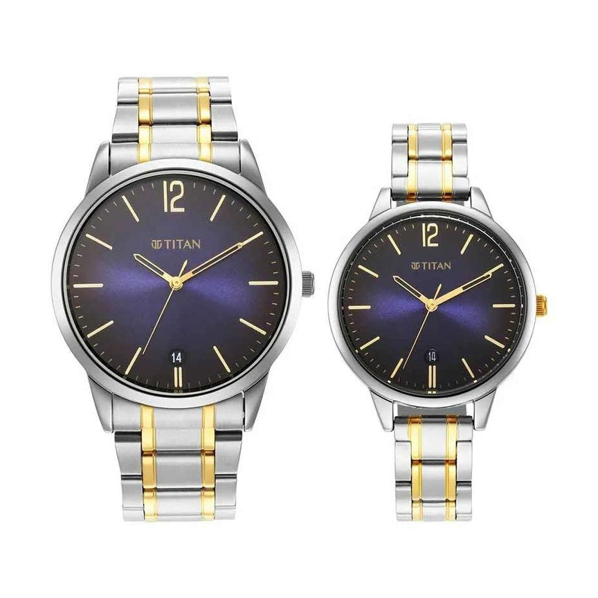Titan Ladies Quartz Analog Watch Couple 18062617BM01