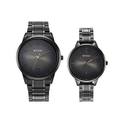 Titan Ladies Quartz Analog Watch Couple 18062617NM01
