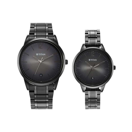 Titan Ladies Quartz Analog Watch Couple 18062617NM01