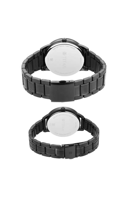 Titan Ladies Quartz Analog Watch Couple 18062617NM01