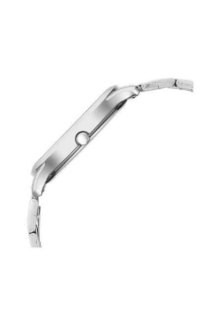 Titan Karishma Silver Metal Strap with Silver Dial for Men 1825SM12
