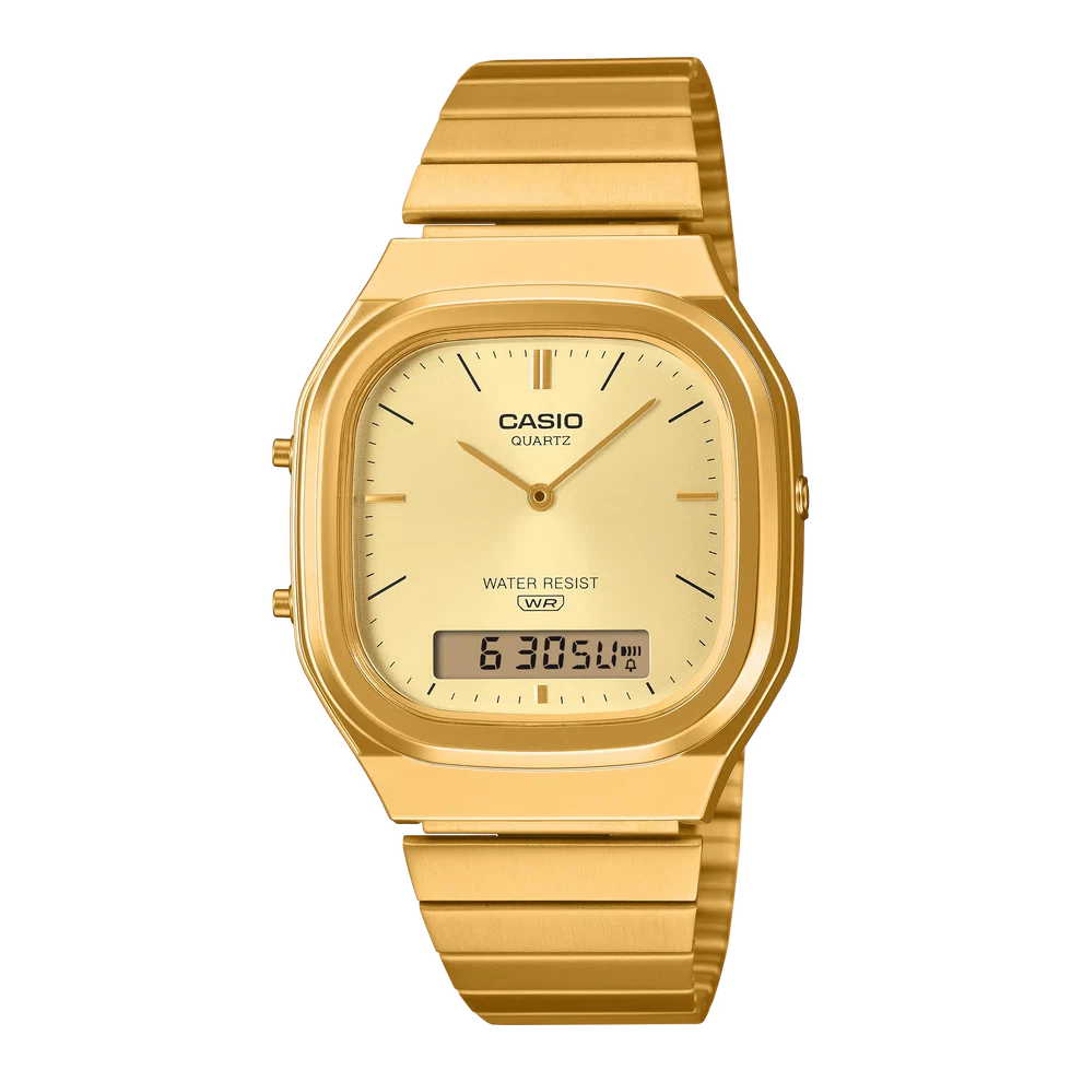 CASIO VINTAGE UNISEX WATCH AQ-240EG-9ADF