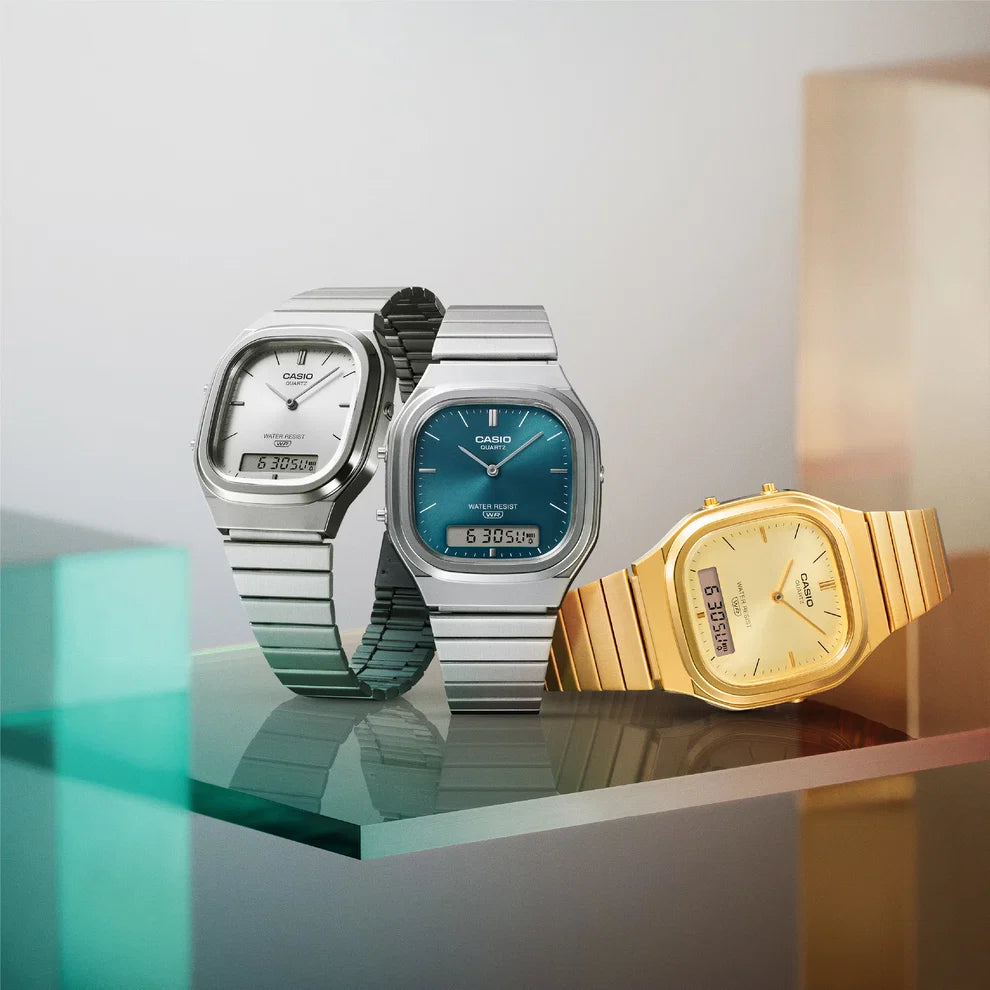 CASIO VINTAGE UNISEX WATCH AQ-240E-3ADF