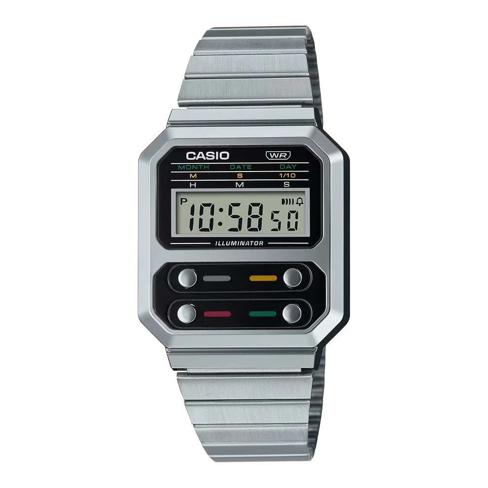 CASIO Vintage Digital Unisex Watch A100WE-1ADF