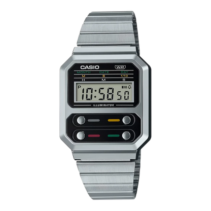 CASIO Vintage Digital Unisex Watch A100WE-1ADF