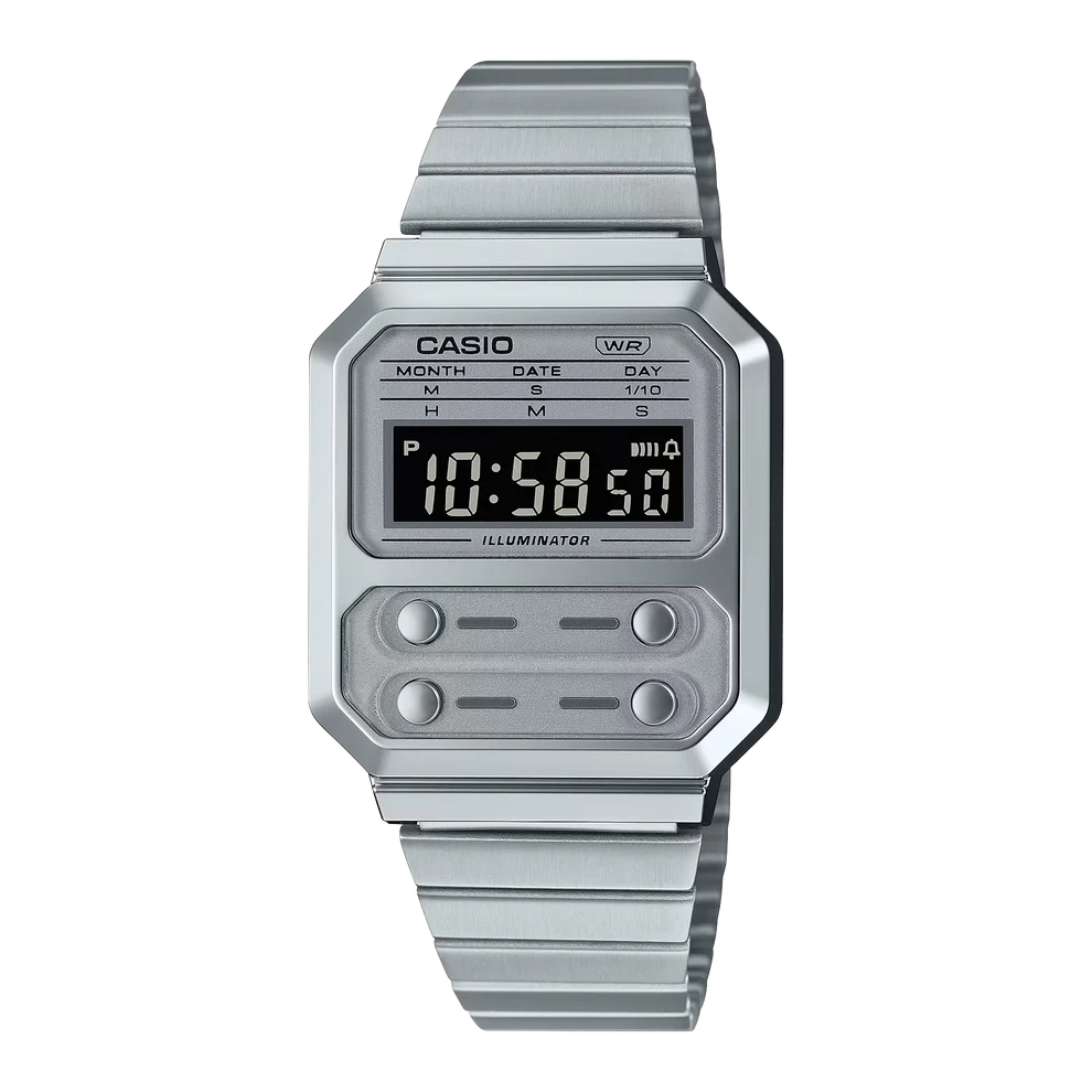 CASIO Vintage Digital Unisex Watch A100WE-7BDF