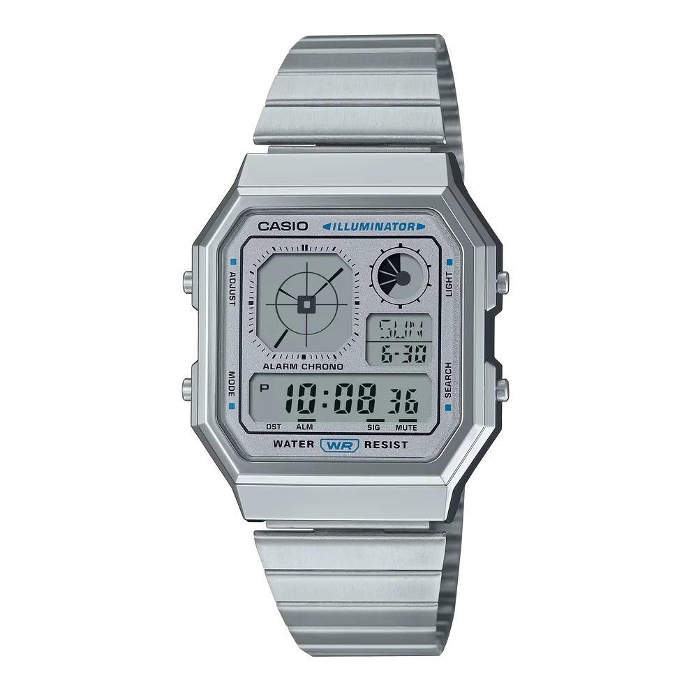 CASIO DIGITAL VINTAGE UNISEX WATCH A130WE-7ADF