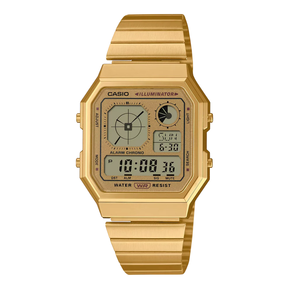 CASIO DIGITAL VINTAGE UNISEX WATCH A130WEG-9ADF