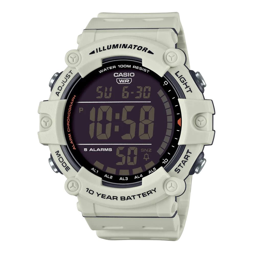 CASIO DIGITAL MENS WATCH AE-1500WH-8B2VDF