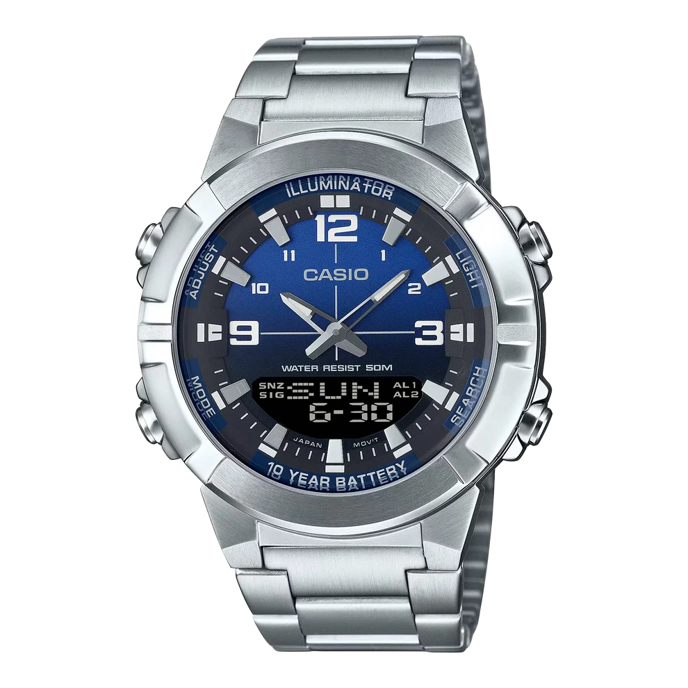 CASIO Analog-Digital Combination Men Watch AMW-870DA-2A1VDF