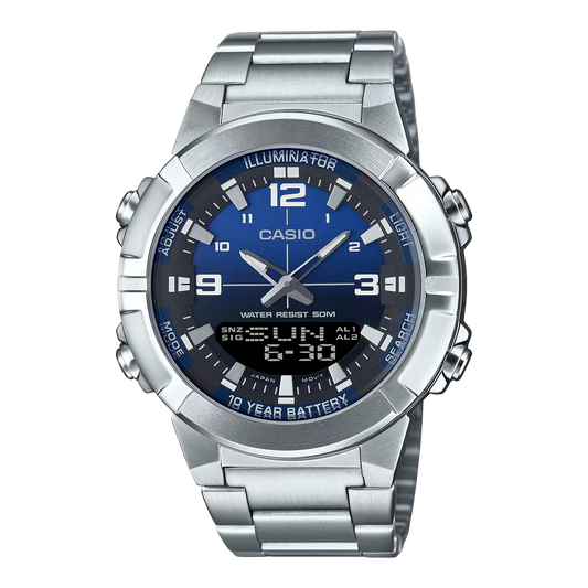 CASIO Analog-Digital Combination Men Watch AMW-870DA-2A1VDF