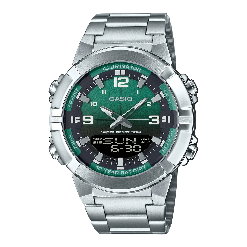 CASIO Analog-Digital Combination Men Watch AMW-870DA-3AVDF