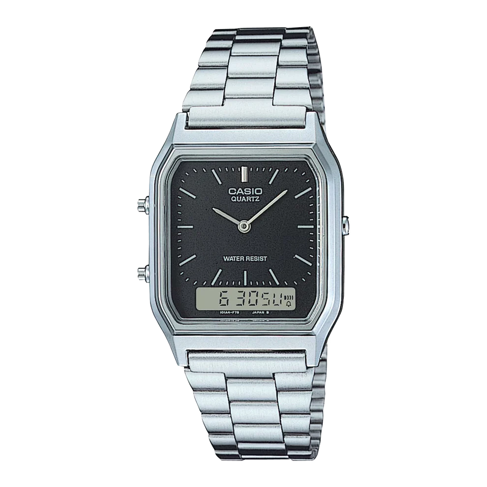 CASIO VINTAGE UNISEX WATCH AQ-230A-1DMQ