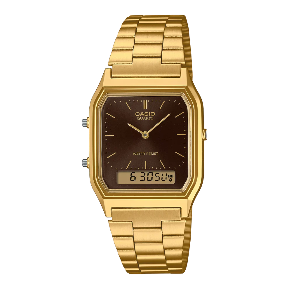 CASIO VINTAGE UNISEX WATCH AQ-230GA-5AMQYDF