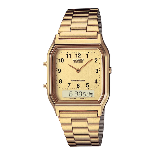 CASIO VINTAGE UNISEX WATCH AQ-230GA-9BMQ