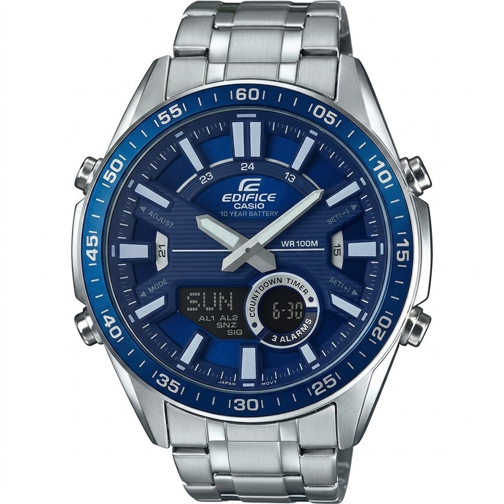 EDIFICE ANALOG-DIGITAL MEN WATCH EFV-C100D-2AVDF