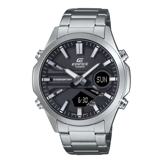 EDIFICE STANDARD ANALOG-DIGITAL MEN WATCH EFV-C120D-1ADF