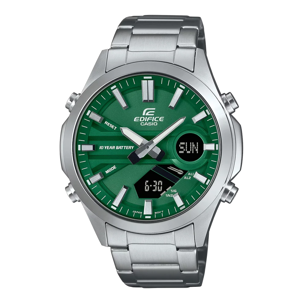 EDIFICE STANDARD ANALOG-DIGITAL MEN WATCH EFV-C120D-3ADF