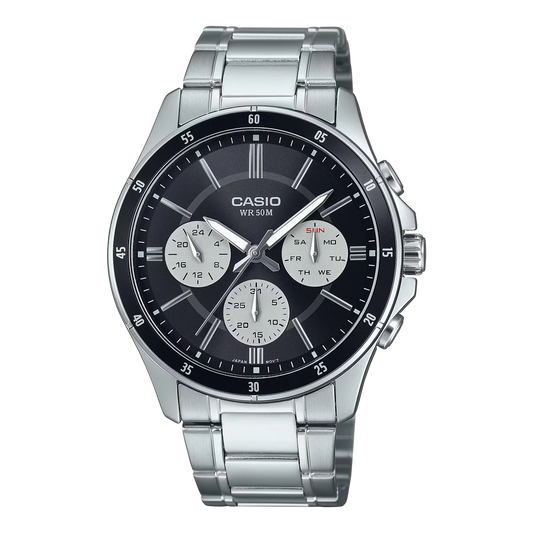 CASIO STANDARD CHRONOGRAPH WATCH MTP-1374D-1A3VDF