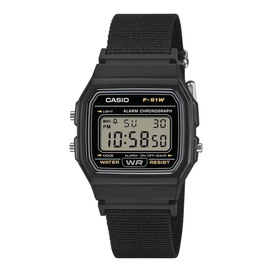 CASIO Unisex Digital Watch F-91WF-1ADF
