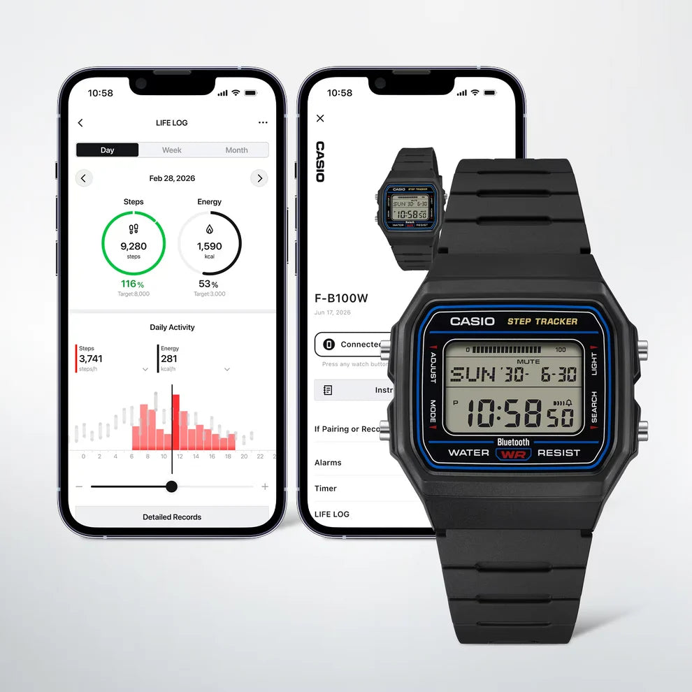 Casio Standard Digital Watch F-B100W-1A