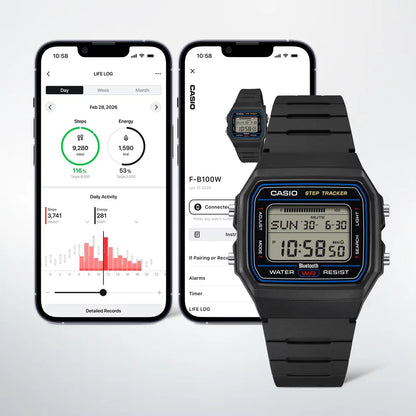 Casio Standard Digital Watch F-B100W-1A
