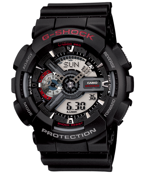 Casio G-Shock Men's Analog-Digital Quartz Watch GA-110-1ADR