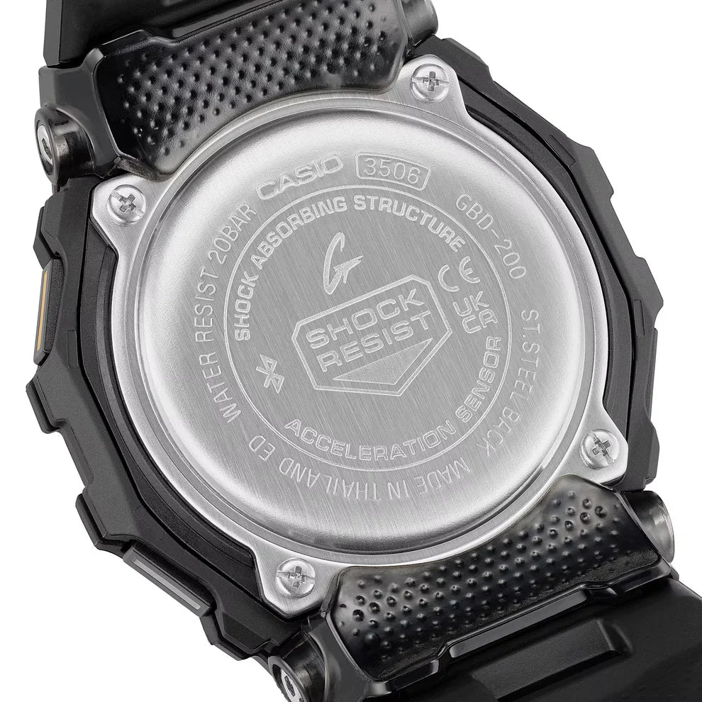 G-SHOCK G-SQUAD MEN WATCH GBD-200-1A1DR