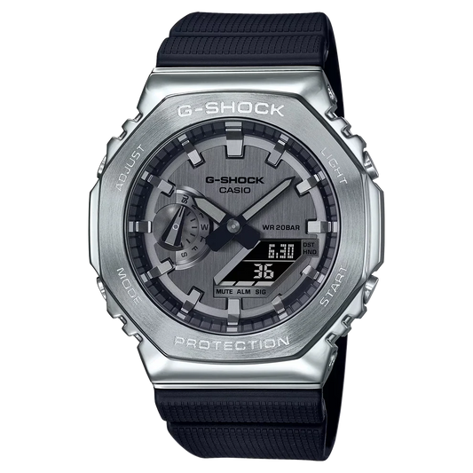Casio G Shock Stainless Steel Men's GM-2100-1A