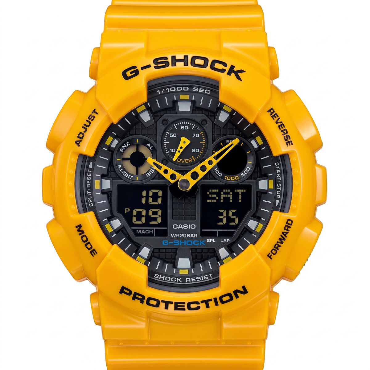 Casio G-Shock Men's Analog-Digital Quartz Watch GA-100A-9ADR