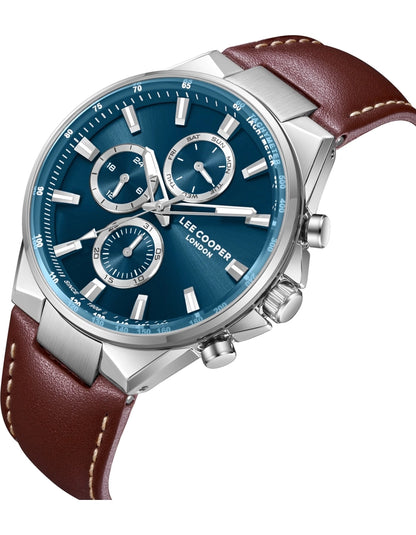 LEE COOPER Men's MULTIFUNCTION Dark Blue Dial Watch LC08223.392
