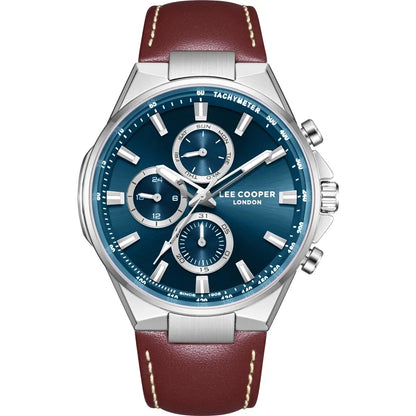 LEE COOPER Men's MULTIFUNCTION Dark Blue Dial Watch LC08223.392