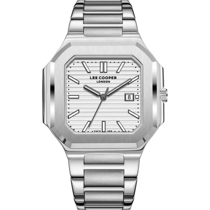 LEE COOPER Men's Analog SILVER Dial Watch LC08269.330
