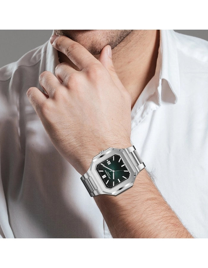 LEE COOPER Men's Analog DARK GREEN Dial Watch LC08269.370