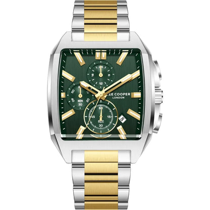LEE COOPER Men's MULTIFUNCTION Dark Green Dial Watch LC08344.270