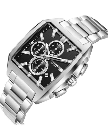 LEE COOPER Men's MULTIFUNCTION Black Dial Watch LC08344.350